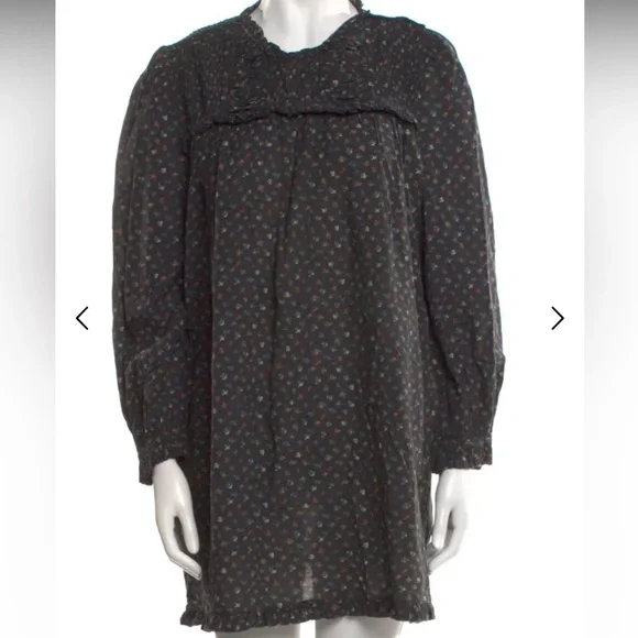 Doen Black Floral Casual Dress - Picture 2 of 5